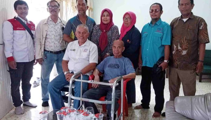 Peringati HPN 2025, IMO Sumut Sambangi Wartawan Senior H. Sofyan