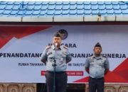 Kepala Rutan Tarutung Pimpin Penandatanganan Perjanjian Kinerja