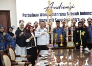 Raih Prestasi di Kejurnas LBB, Pj Gubernur Fatoni Apresiasi Tim Paskibra MAPN 4 Medan Binaan Perwosi Sumut