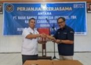 Rutan Tarutung dan BRI Jalin Kerja Sama untuk Pembayaran Gaji Pegawai