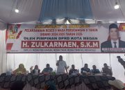 Zulkarnaen SKM Wakil Ketua DPRD Medan Serap Aspirasi Masyarakat Dapil 3 Kota Medan