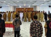 Bupati Rotasi Jabatan di Lingkunfan Pemkab Madina, Tujuh Orang Eselon II, 40 Eselon III, 63 Eselon IV, Dua Orang Fungsional