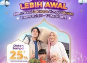 Mudik Lebih Awal, KAI Sumut Hadirkan Promo Diskon Tiket hingga 25% untuk Perjalanan 7-17 Maret 2025