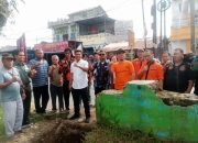 Peletakan Batu Pertama Pembangunan Tugu Selamat Datang Perbatasan Simalingkar B Sukses
