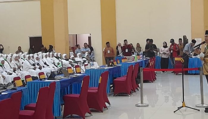 Jamaah Calon Haji Padang Sidimpuan Masuk Asrama Haji, Habis Jumat Berangkat ke Tanah Suci