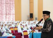 Sekretaris PPIH Embarkasi Medan Sambut Kedatangan Jemaah Calhaj Kloter 8, Semoga Sehat, Selamat dan Mabrur