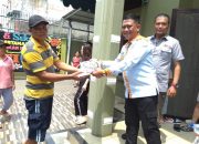 Yayasan Amal Kebajikan Indonesia  Rayakan HUT ke-1, Bagikan Ratusan Sak Sembako ke Warga