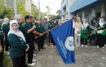 MW KAHMI Sumut, Universitas Deztron Indonesia dan IMO-Indonesia Gelorakan Semangat Jalan Sehat
