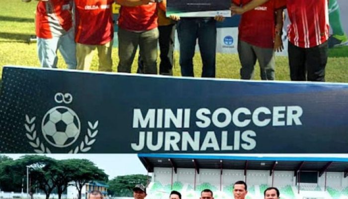Mini Soccer Jurnalis Championship, Tim Wartawan Polda Sumut Raih Juara ‘Fair Play Team’