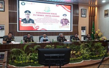 Kunker Ke Kejati Sumut, Wakil Jaksa Agung Sampaikan Asistensi Pembangunan Zona Integritas Menuju WBK