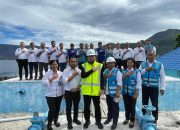 Menindak Lanjuti Harapan Gubsu, Plt Dirut Perumda Tirtanadi Atasi Gangguan Pelayanan Air Minum di Samosir