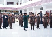 Kajati Sumatera Utara Lantik Sejumlah Pejabat Utama Lingkugan Kejatisu , Segera Lakukan Identifikasi Tugas di Wilayah