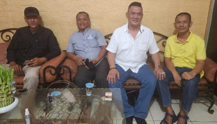 Ketua Pewarta Polrestabes Medan Kembali Kunjungan Silaturahmi ke Pengusaha Jefri Tanuji