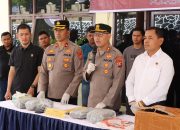 Polres Pakpak Bharat Tangkap Kurir Narkoba, 4 Kilogram Ganja Disita