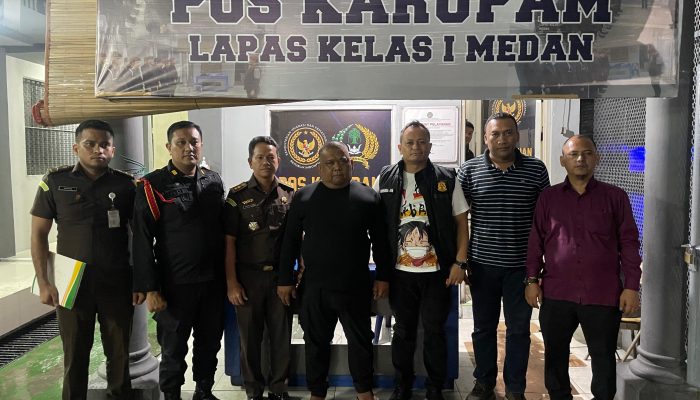 Divonis 1 Tahun 4 Bulan, Kejari Binjai Eksekusi Samsul Tarigan