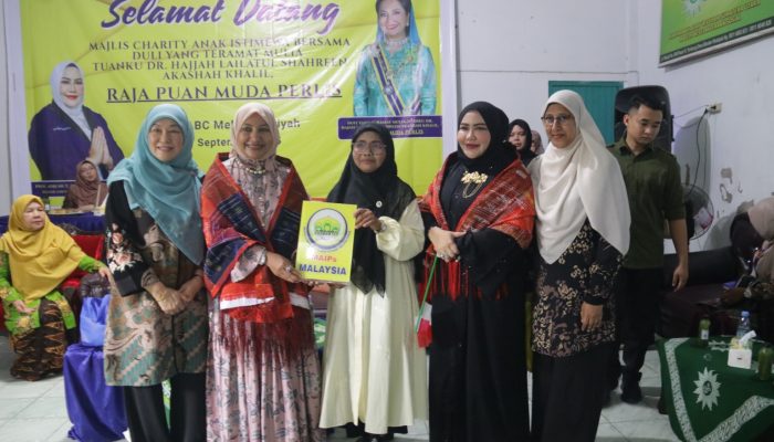 Rektor Universitas Deztron Indonesia dan Raja Puan Muda Perlis Kunjungi SLB ABC Melati Aisyiah : Dorong Kerja Sama dan Dukungan Beasiswa