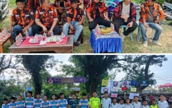 Pemuda Pancasila Ranting TSM II Gelar Turnamen Bola