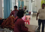 Polsek Perbaungan Gerak Cepat Respon Call Centre 110 Bantu Warga Lansia Sesak Napas di Depan Kantor Polisi