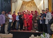 Tim Redaksi MSN dan DPC Sopo ATRestorasi Bersatu Kota Medan, Hadiri Acara Pernikahan Alfin Pasaribu dan Lisa
