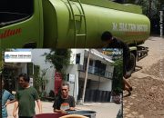 Boster Pompa di Garu I Tenggelam, Pelayanan Air Bersih Tirtanadi Wilayah Medan Denai Terganggu