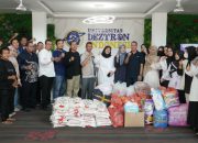 Universitas Deztron Indonesia Salurkan Bantuan Sosial ke Desa Harapan Makmur, Kabupaten Langkat