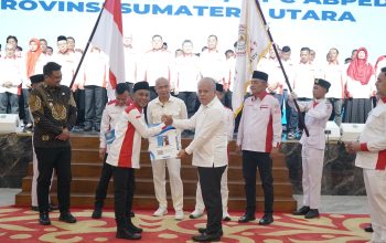 Dukung Program Jaga Desa, Kajatisu Dampingi Jamintel Pada Pengukuhan Pengurus DPD Dan DPC  ABPEDNAS se Sumatera Utara