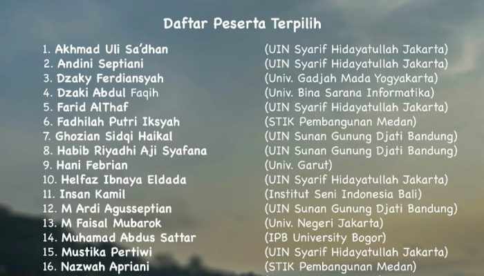 Tiga Mahsiswi STIK-P Medan Lolos Ikut Nyantri Foto Camp 2026 ANTARA