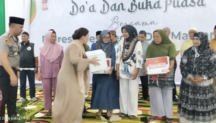 Kapolrestabes Medan Buka Puasa Bersama dan Santuni Anak Yatim, Ajak Warga Jaga Kekondusifan Kota