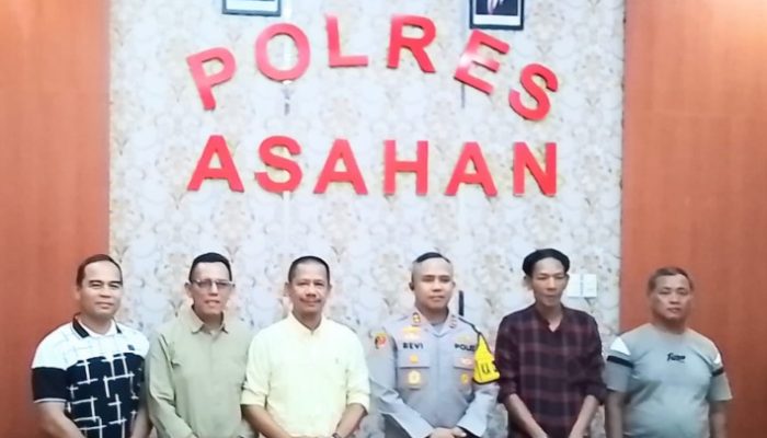 Sinergitas Tanpa Batas, Kapolres Asahan Terima Kunjungan Silaturahmi Pewarta Polrestabes Medan