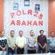 Sinergitas Tanpa Batas, Kapolres Asahan Terima Kunjungan Silaturahmi Pewarta Polrestabes Medan