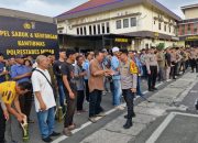 Polrestabes Medan Gelar Apel Sabuk dan Kentongan Kamtibmas Serta Halal Bihalal Idul Fitri 1447 H