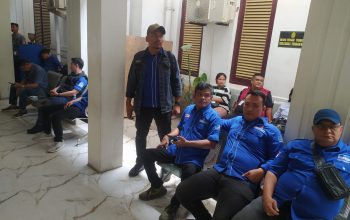Sidang Korupsi Jalur KA DJKA di Pengadilan Tipikor Medan, Kader Demokrat Beri Dukungan