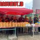 Jum’at Berkah, Ranting Pemuda Pancasila Sukaramai II Bagikan 150 Paket Makanan kepada Jamaah