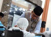 Terima Kloter 8, Kakanwil Kemenhaj Sumut Ingatkan Jamaah : Disiplin, Jaga Kekompakan dan Fokus