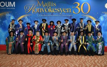 Rektor Universitas Deztron Indonesia Kembali Dikukuhkan sebagai Profesor Adjunct di Open University Malaysia, Kuala Lumpur