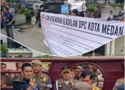 LSM Kebenaran Keadilan Aksi Damai di Kantor Walikota,  Evaluasi Satpol PP Kota Medan 
