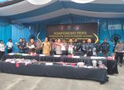 Hanya 15 Hari Kerja, Tim Gabungan Polrestabes Medan Ungkap 142 Kasus Kejahatan Jalanan dan 178 Tersangka