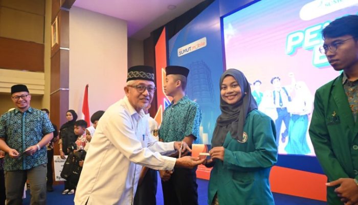 Zakat Pegawai Bank Sumut Biayai Pendidikan Ratusan Pelajar, Baznas Sebut UPZ Bank Sumut Salah Satu yang Terunggul di Sumut
