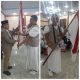 Hujan Ikut Melepas Keberangkatan 233 Jamaah Haji Kloter 17  ke Bandara Menuju Makkah
