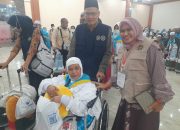 Jamaah Kloter 10 asal Deli Serdang dan Labusel Tiba , Hj Nurlela : Alhamdulilah Semua-sehat dan Selamat