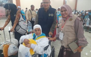Jamaah Kloter 10 asal Deli Serdang dan Labusel Tiba , Hj Nurlela : Alhamdulilah Semua-sehat dan Selamat