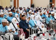 357 Jemaah Kloter 11 Debarkasi Medan Asal  8 Daerah Tiba, Kakanwil Kemenhaj Sumut Ajak Jadi Teladan dan Penebar Kemaslahatan