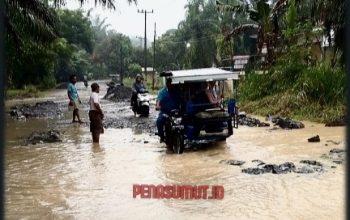 Hingga Kini Akses Jalan Buntu Pane Masih Kopak-kapik, Janji Bupati Diperbaiki Ternyata Zonk