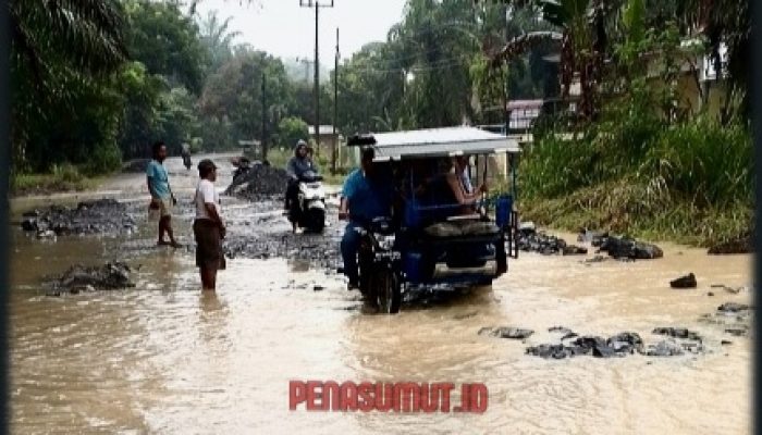 Hingga Kini Akses Jalan Buntu Pane Masih Kopak-kapik, Janji Bupati Diperbaiki Ternyata Zonk