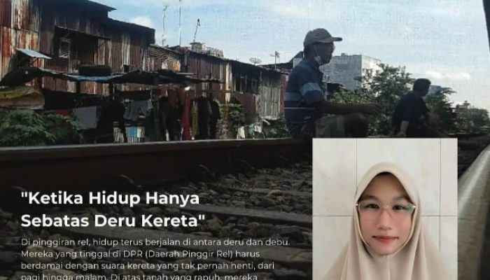 Di Pinggiran Rel, Mimpi Tetap Tumbuh di Tengah Deru Kereta