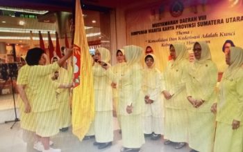 Dra Asmara Sari Nasution MSI Terpilih sebagai  Ketua HWK SU akan Berdayakan Ekonomi Wanita Sumut