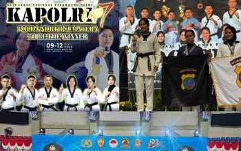 Taekwondo Polda Sumut Ukir Prestasi Gemilang di Kapolri Cup 7, Borong Medali dan Harumkan Nama Institusi Polri
