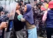 Memanas, Ratusan Warga Tani Hadang Aktivitas TNI AL, Terkait Sengketa Lahan Di Desa Sinembah Limau Manis