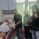Ketua PAC Pemuda Pancasila Medan Johor Jenguk Ketua Ranting Gedung Johor yang Dirawat di Rumah Sakit
