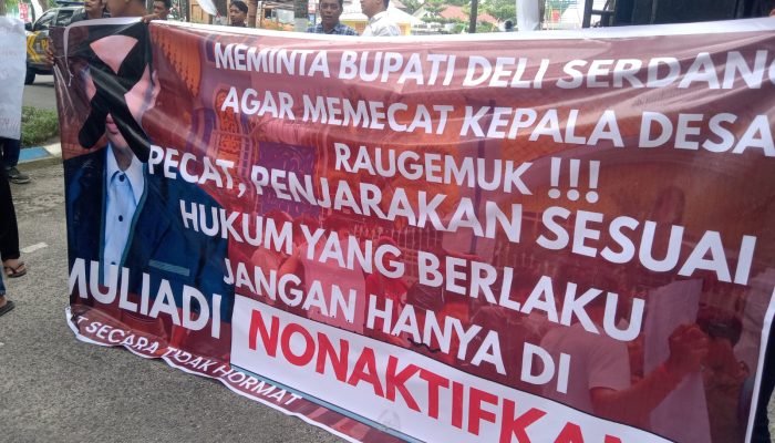 Terlibat Korupsi Dana Desa, Bupati Deli Serdang dan GMJA Sepakat Pecat Kepala Desa Rugemuk Nonaktif Muliadi 